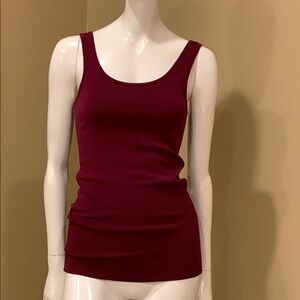 A.new day  Spandex  Burgundy Tank Top Medium
